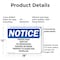 Signmission Private Road Keep Out No Trespassing Hunting OSHA Notice Sign, Plastic, 18in W x 12in L, 2PK OS-2PACK-NS-P-1218-L-17870 - alternate 2